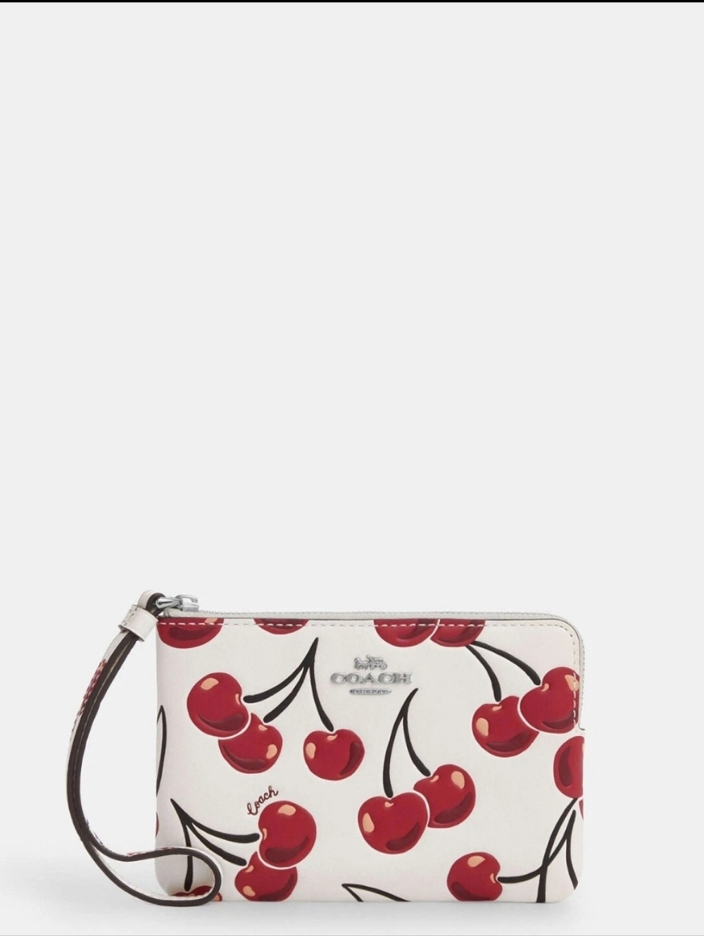 Coach Outlet Cherry Wristlet